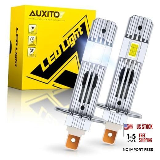Bulb, 6500K Ultra White 6X Increased Brightness, Precision 1:1 Mini Design, H1