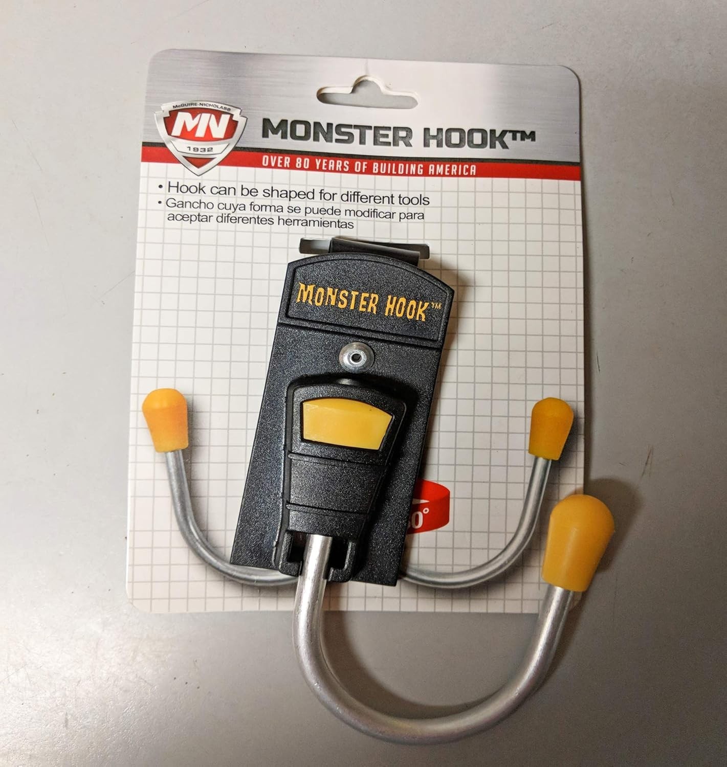 McGuire-Nicholas 93333 Single Monster Hook, Yellow, Black