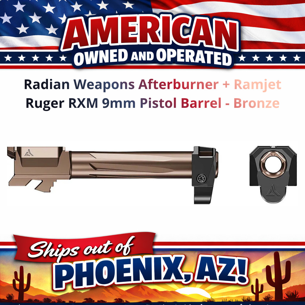Radian Ruger RXM RAMJET Barrel + AFTERBURNER Comp -Bronze *Read Description*