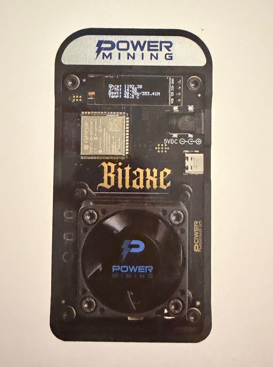 Bitaxe Gamma 601 Solo BTC Miner 1.2TH/s 2.4G WiFi 18W BTC Lottery Miner
