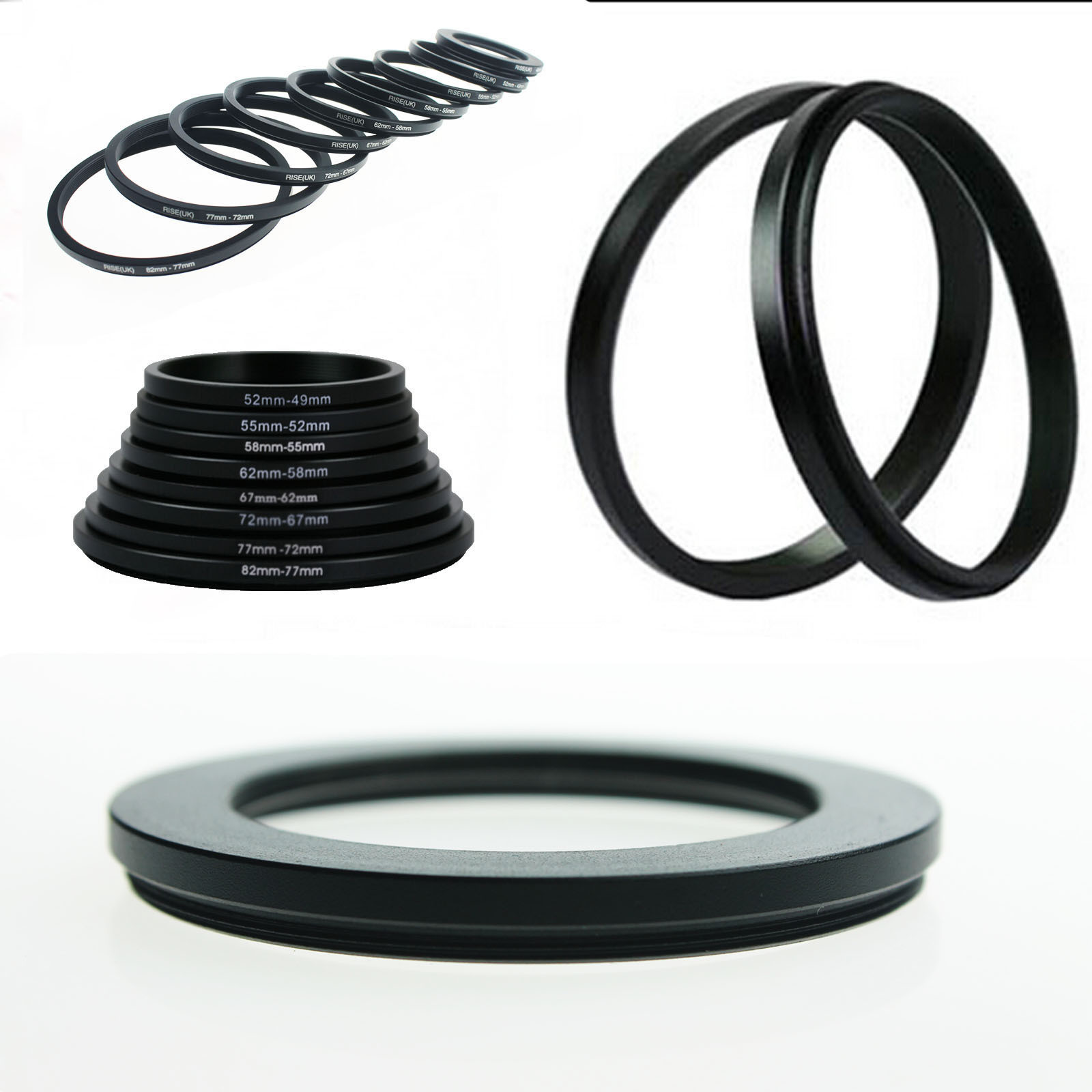 77-72 MM 77 MM- 72 MM 77 to 72 Step Down Ring Filter Adapter