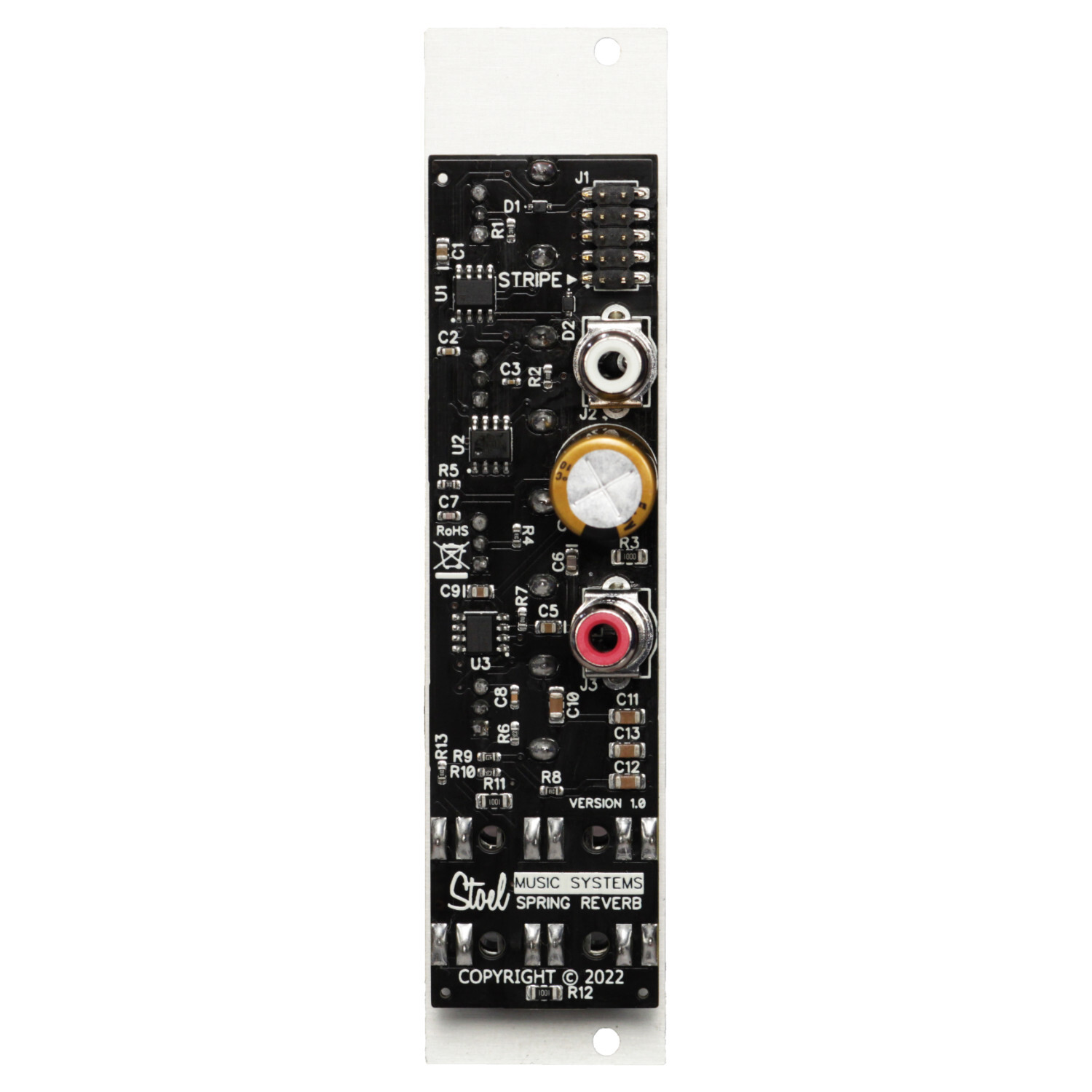 Spring Reverb Module for Eurorack Modular Synth by Stoel Music Systems