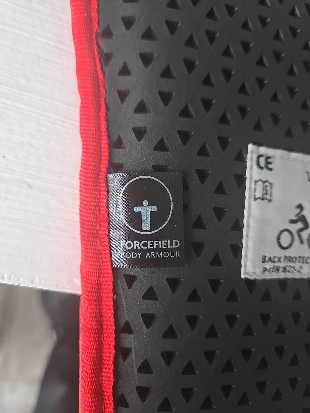 Forcefeild Body Armour Spine Pad Level B1