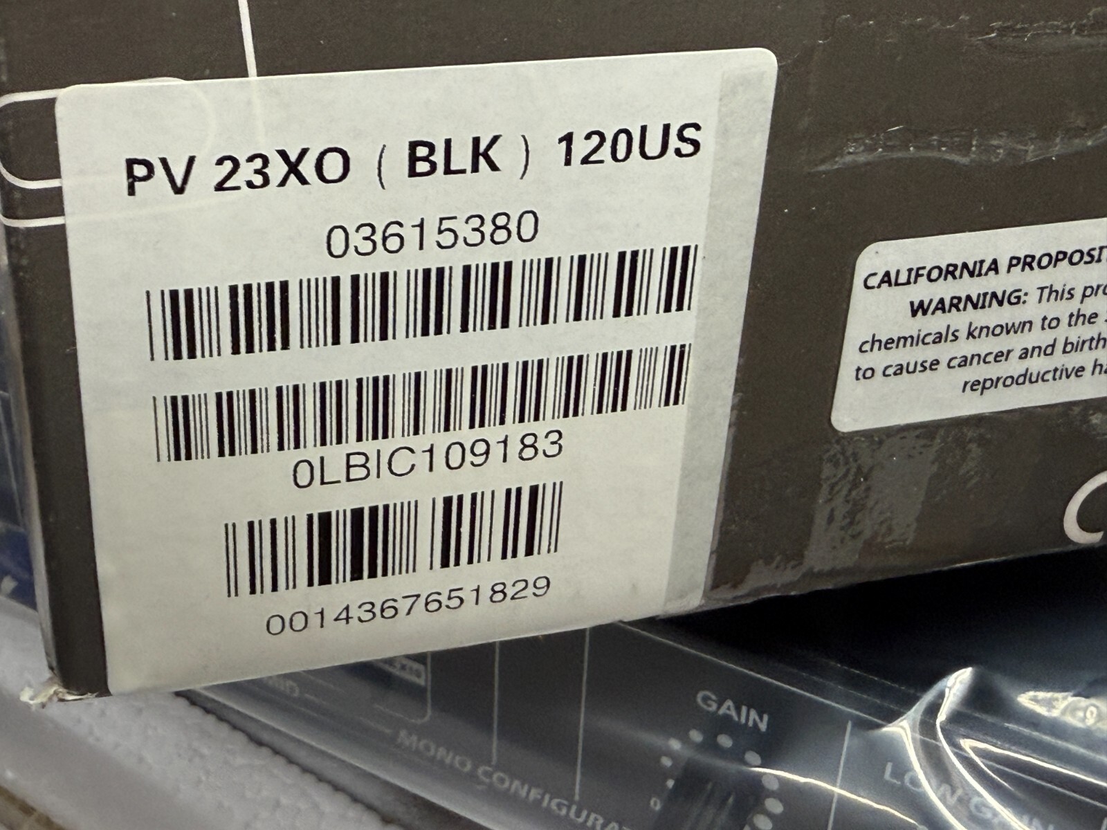 Peavey PV-23XO Rack Mount Crossover