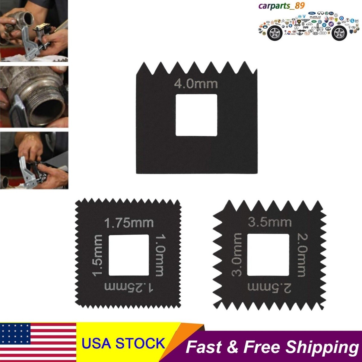 202817 Heavy Duty Metric Dies Set for 7402 Universal Outside Thread Chaser