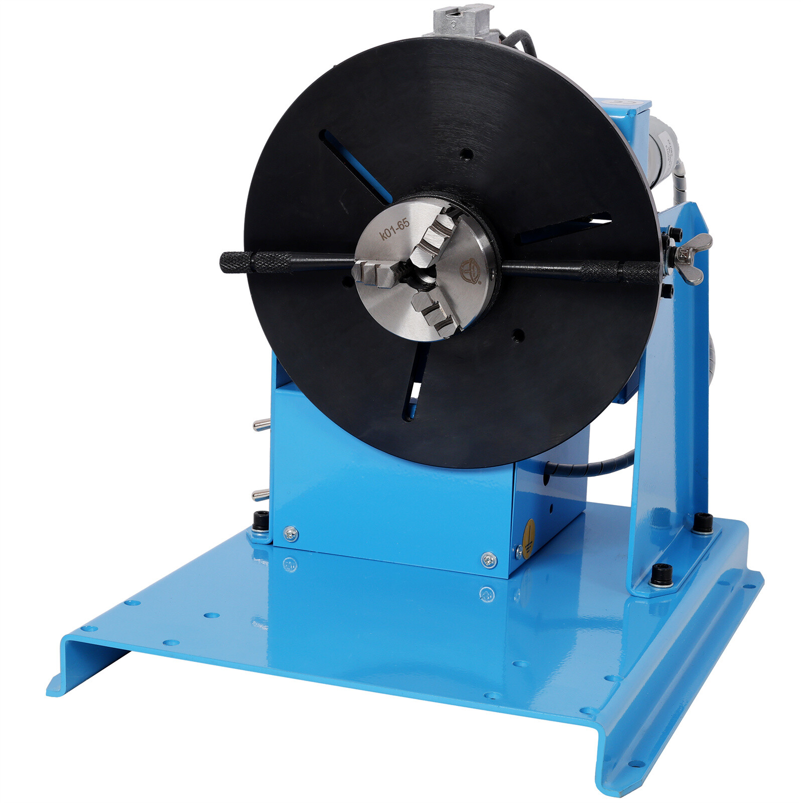22LBS Rotary Welding Positioner 0-90° Welding Positioning Turntable Table