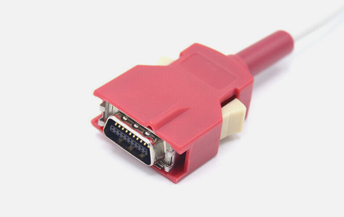Masimo Rainbow Red LNC SpO2 Adapter Cable Compatible - Same Day Shipping