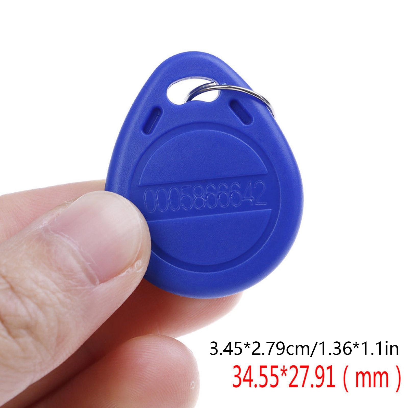 10Pack TK4100 keychains 125KHZ RFID proximity id card token tags key fobs