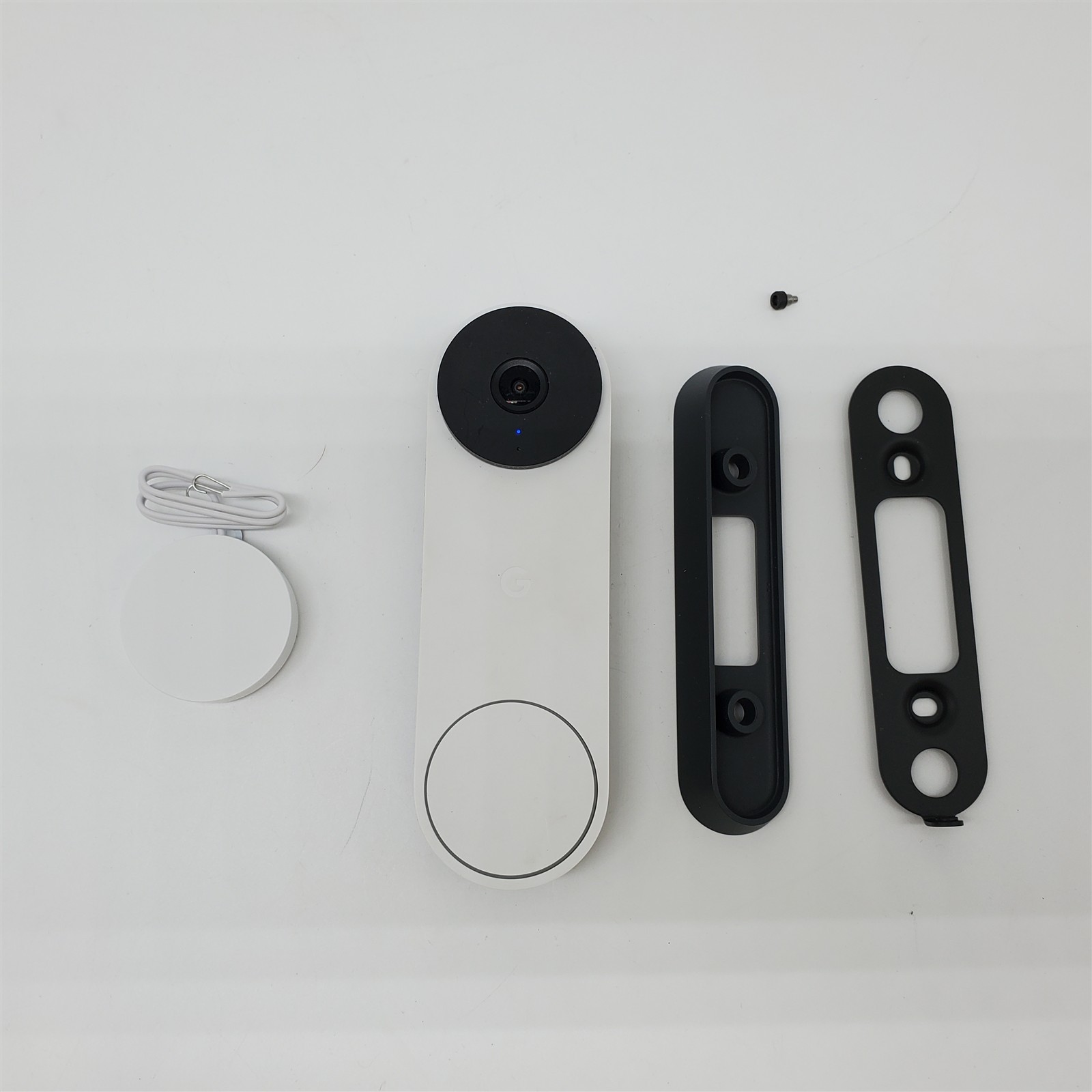 Google Nest Doorbell (Wired, 3rd Gen) - 2025 Model - Snow