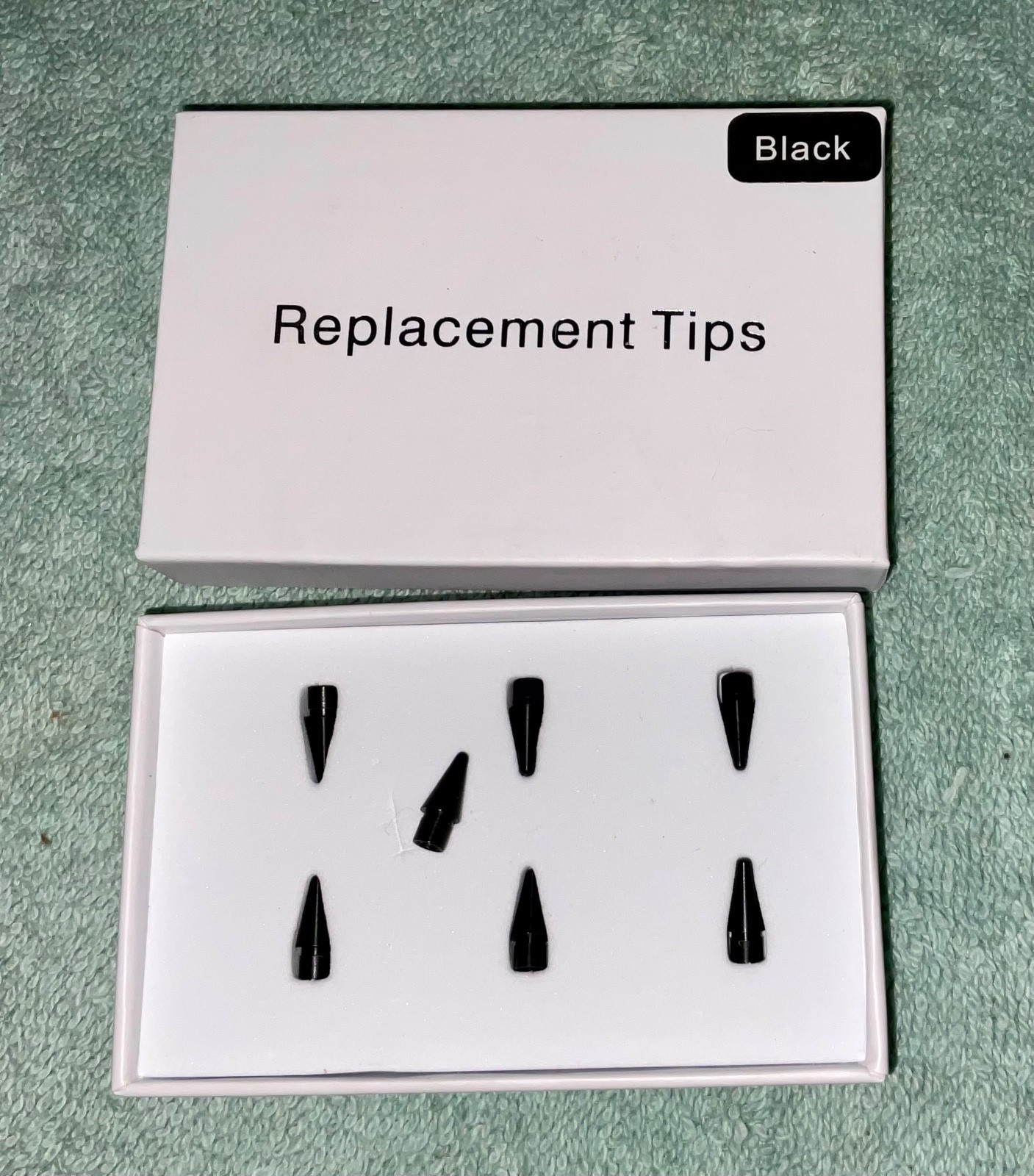 7 Replacement Pencil Tips for Apple Pencil Black 3rd Gen Apple Pro Ipad