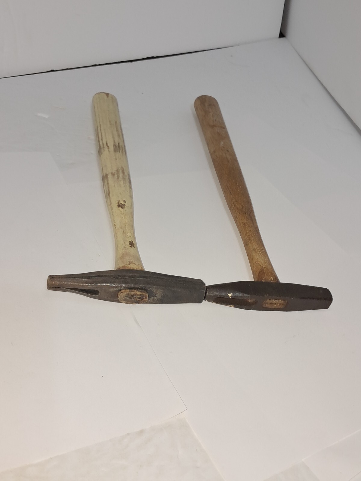 Two Vintage Tack Puller Hammer Upholstery Tools With Magnetic Tip (t)