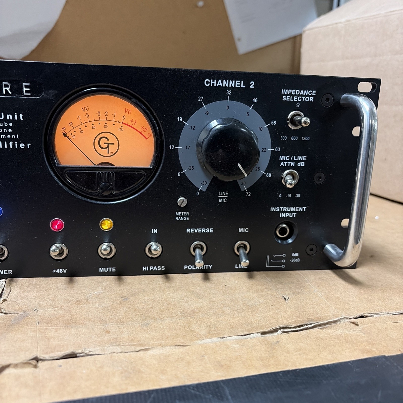Groove Tubes Supre Showroom Display Only – Non-Functional, No Audio, Rack Mount