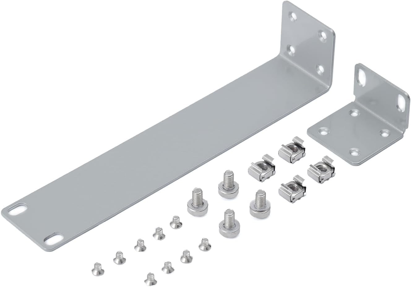 Rack Mount Kit for Ubiquiti Switch, 1U Rack Ears for Edgeswitch ES-8-150W