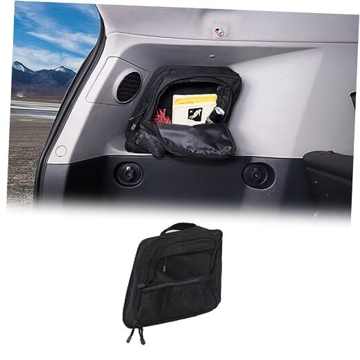 Rear Trunk Storage Organizer Box Compatible with Toyot@ FJ Cruiser 2007-2021,
