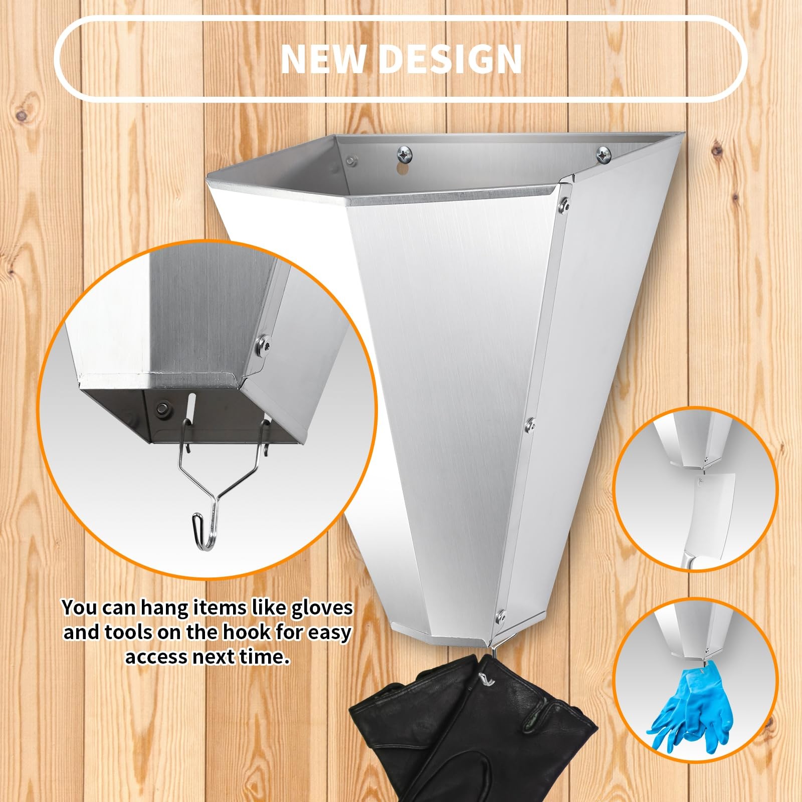 Large Chicken Cone Butchering Stainless Kill Poultry Processing 8lb Equipment