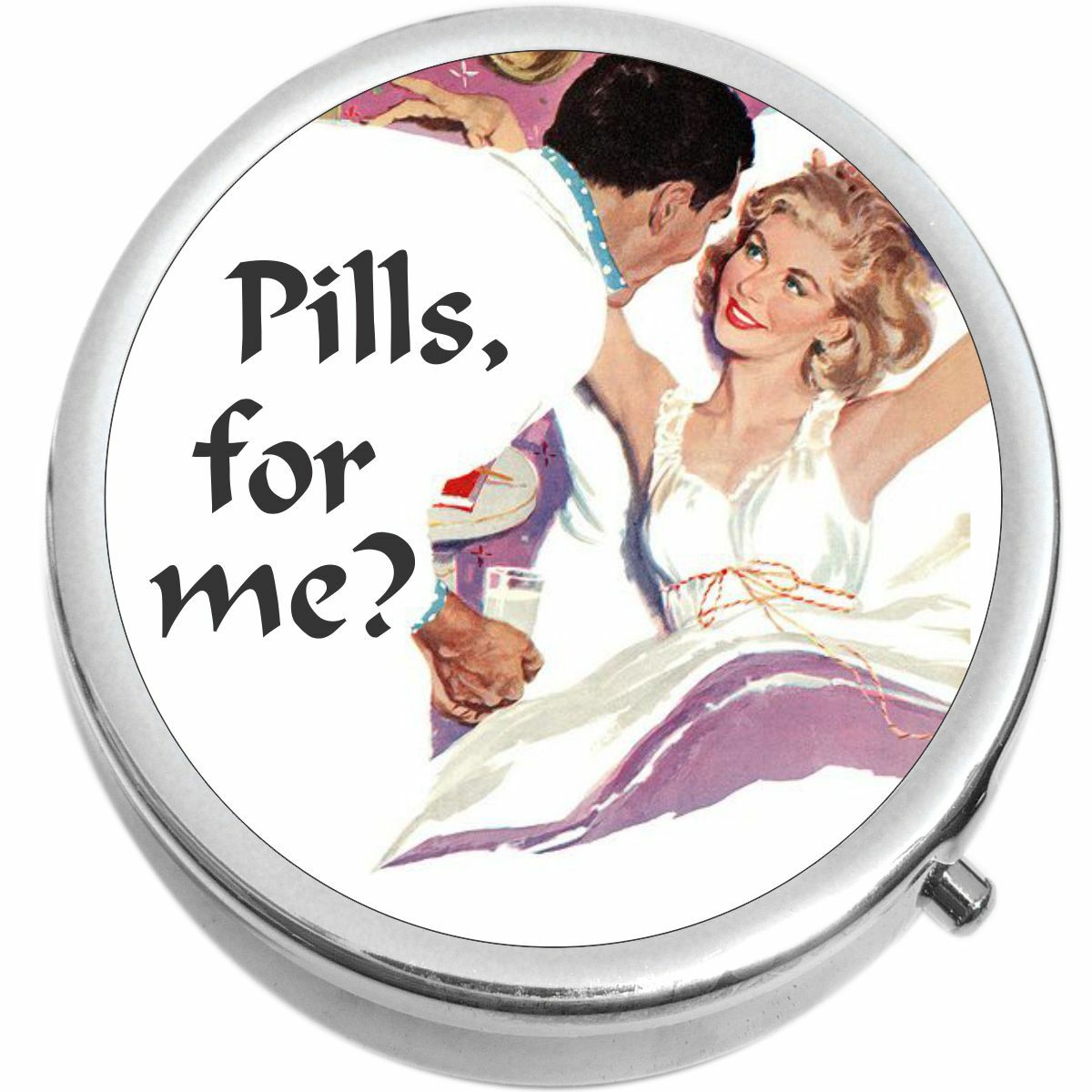 Pills for Me  Medicine Vitamin Compact Pill Box