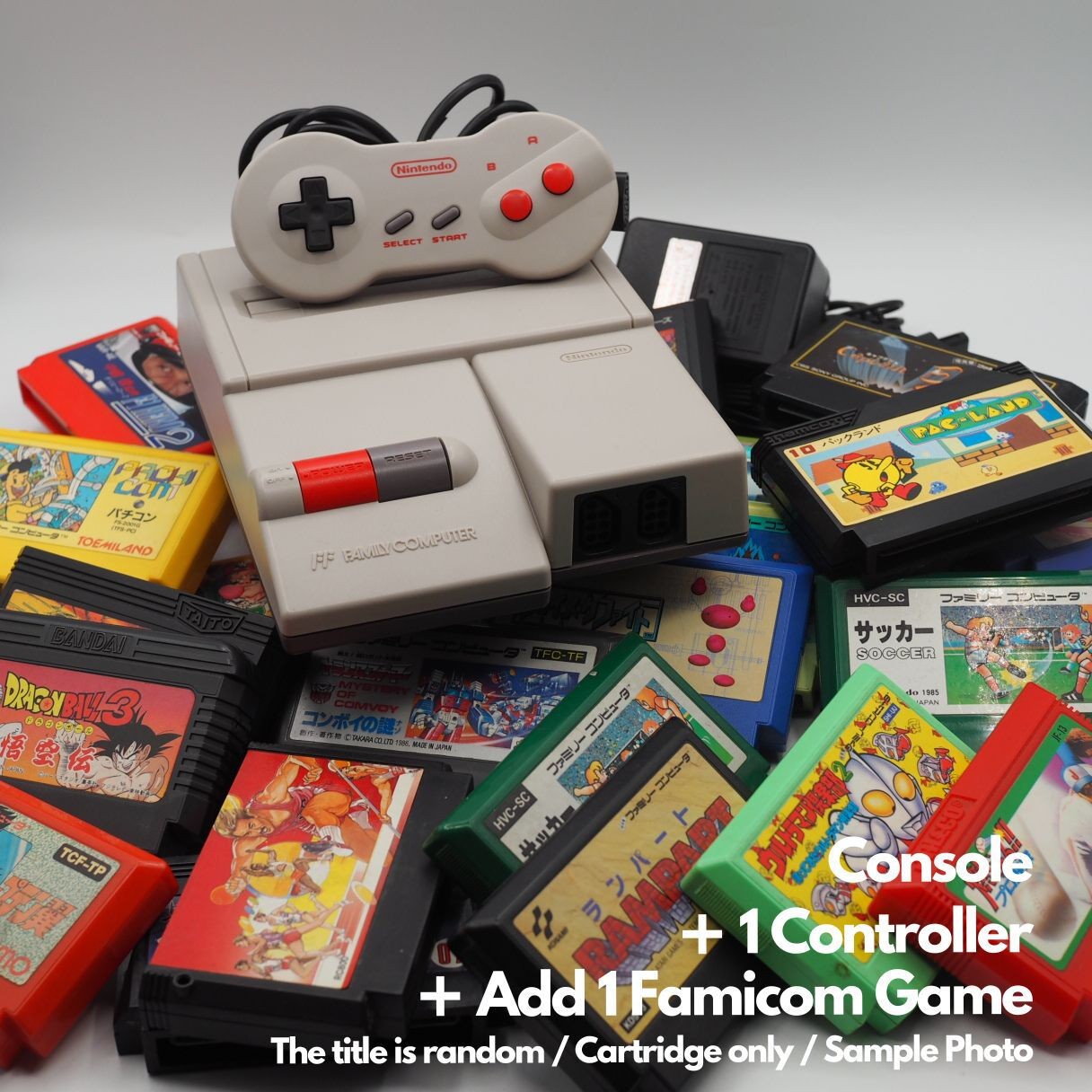 Nintendo New Famicom Console System NTSC-J Tested Choose Your Controller & Game
