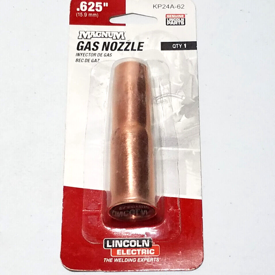 Lincoln Electric KP24A-62 15.7mm Diameter Gas Nozzle Adjustable Slip-On .62 ID