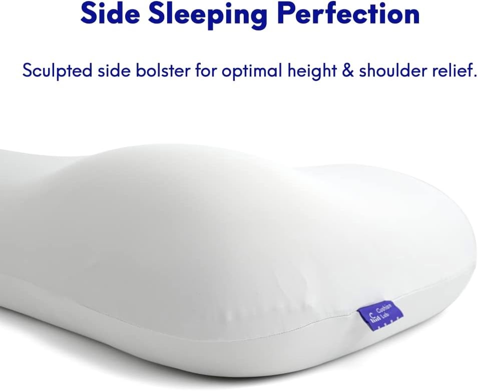 Ergonomic Contour Pillow Deep Sleep Side Back Sleeper