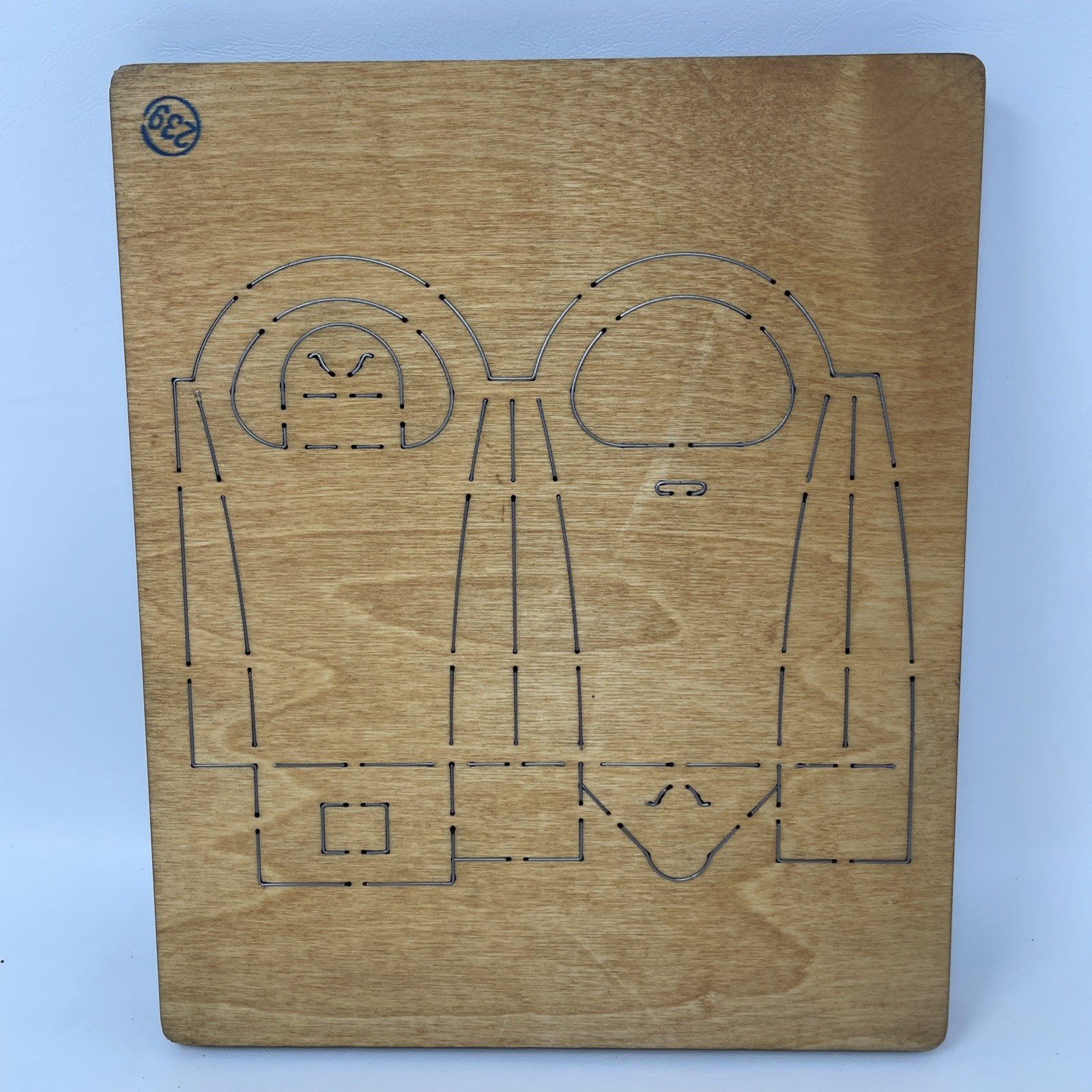 AccuCut Jumbo Die Bag Tuck & Close #2 Crease Die BG810CJ Wooden 11.75" x 9.75"