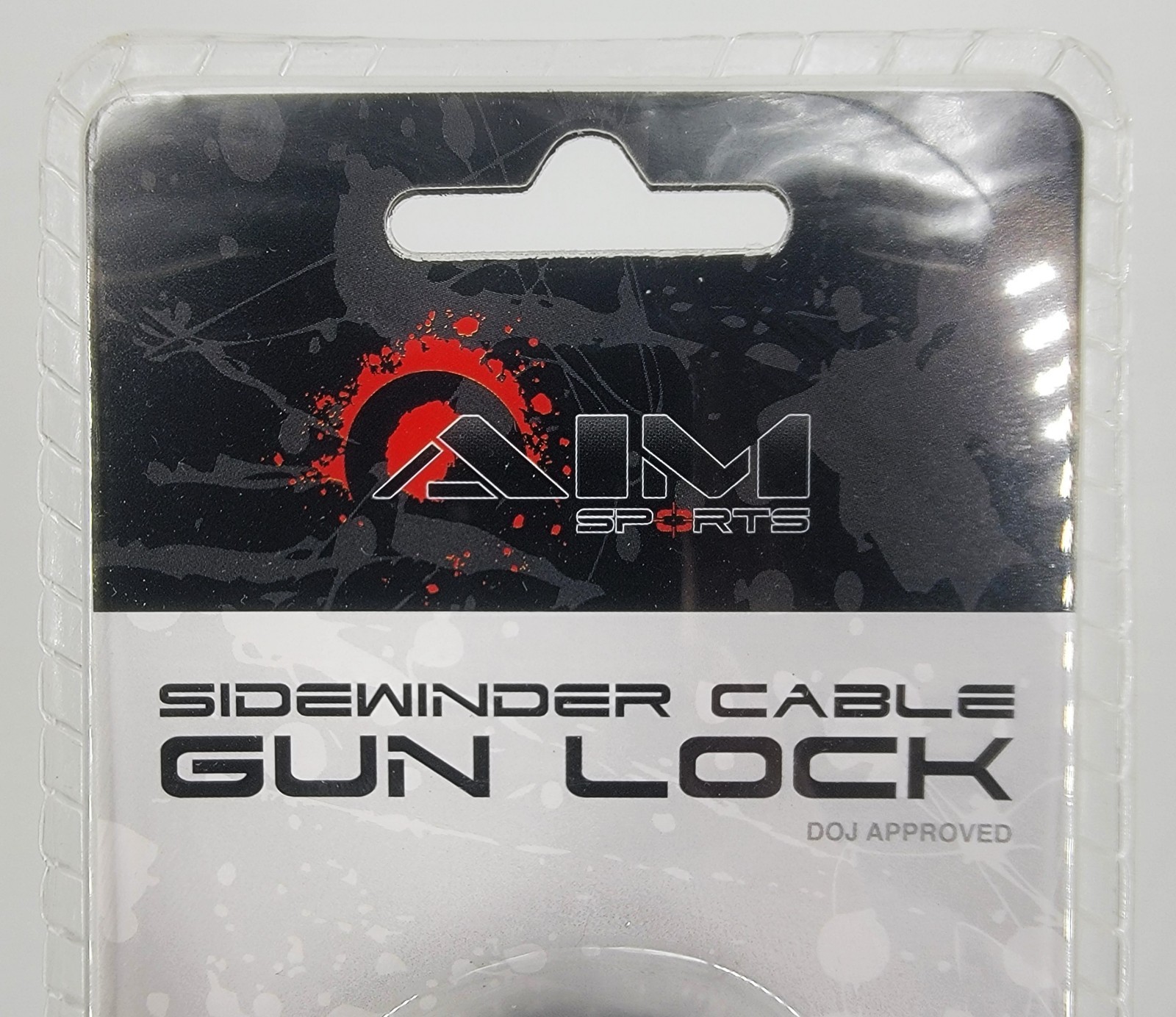 Aim Sports Sidewinder Cable Gun Lock DOJ Approved