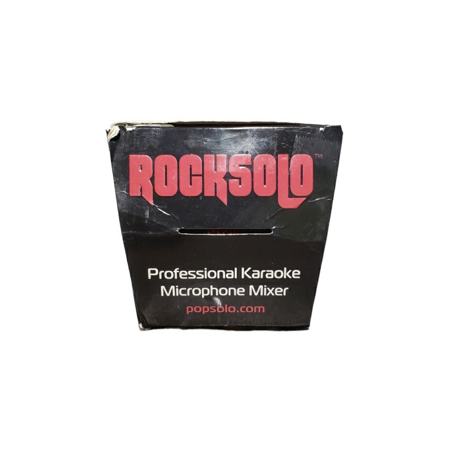 Rock Solo Bluetooth Karaoke Microphone Tzumi iOS Ready Tested Works