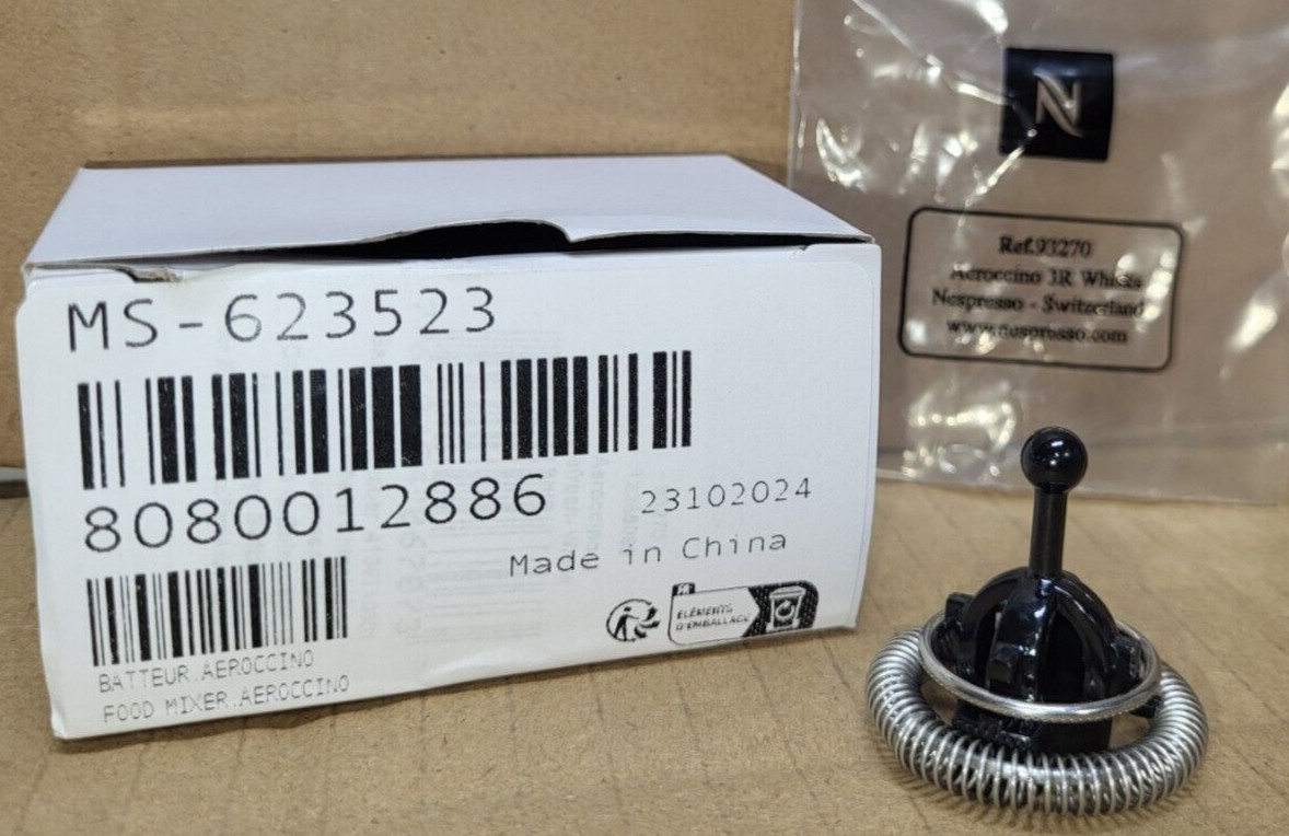 NEW OEM Nespresso Krups MS-623523 Whisk for Aeroccino 3 Frother Genuine