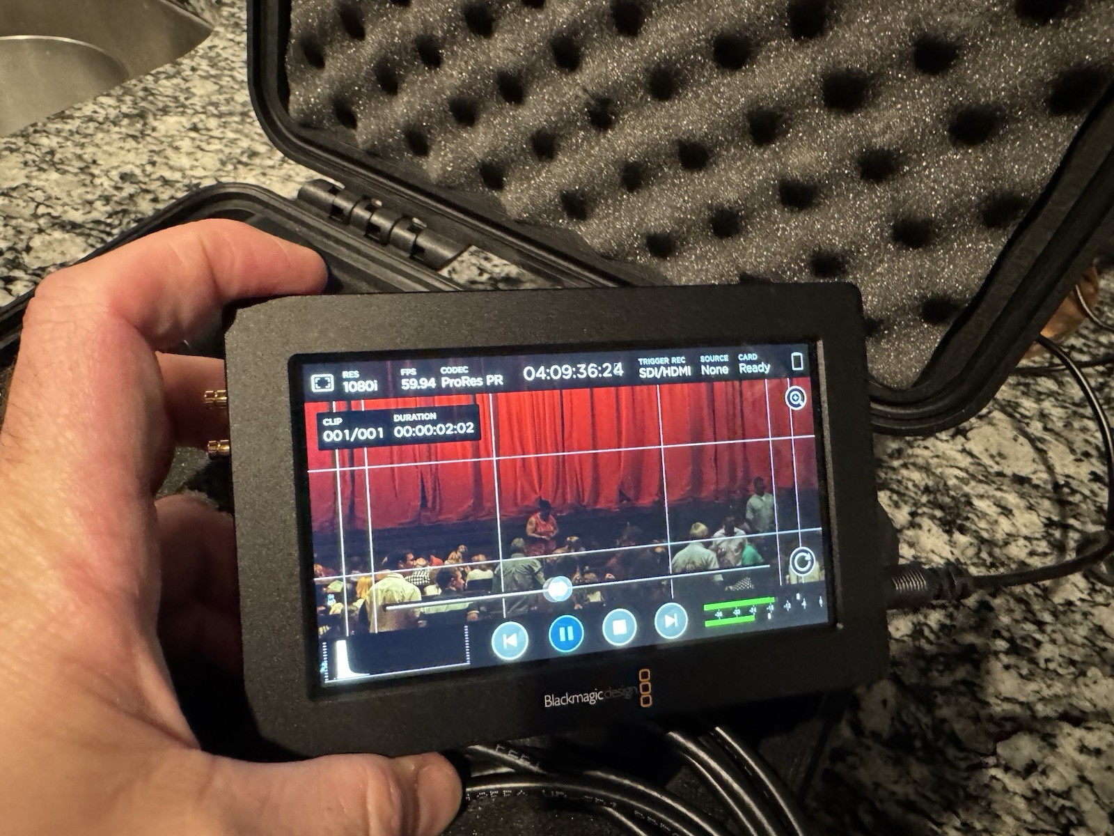 Blackmagic Design Video Assist 5" 3G – Monitor/Recorder (1080p60, ProRes/DNxHD)