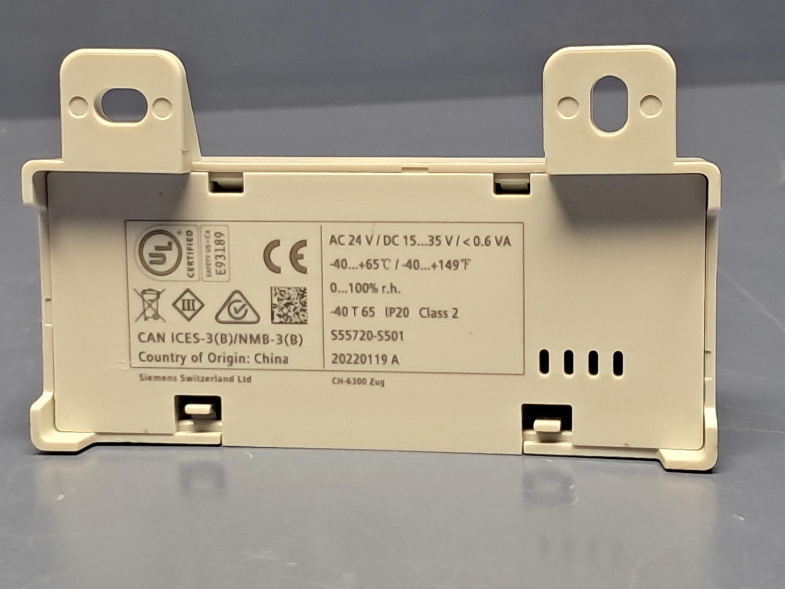 Siemens - Humidity + Temp Sensor - Part# QFR9530