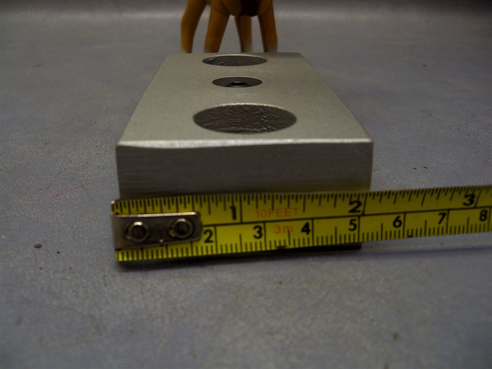 MPM Magnetic support board 4" x 2" x 1" screening block platform