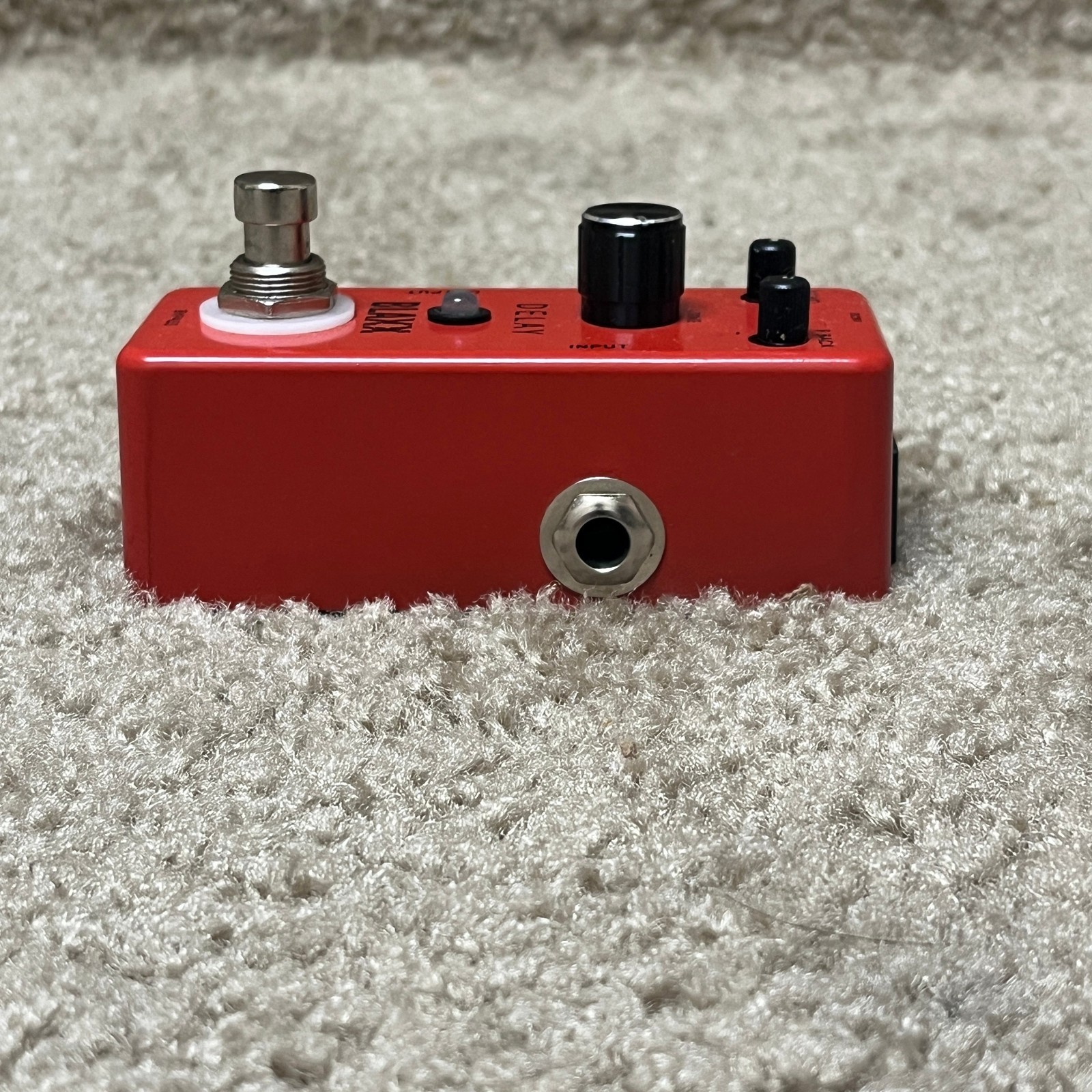 Blaxx Delay Pedal Red Mini