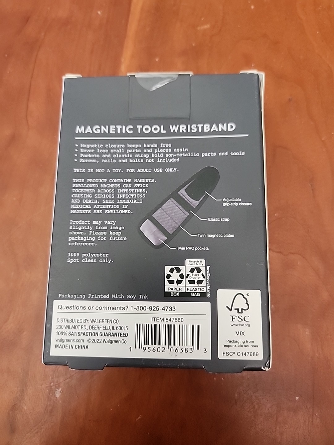 Dashing Magnetic Tool Wristband