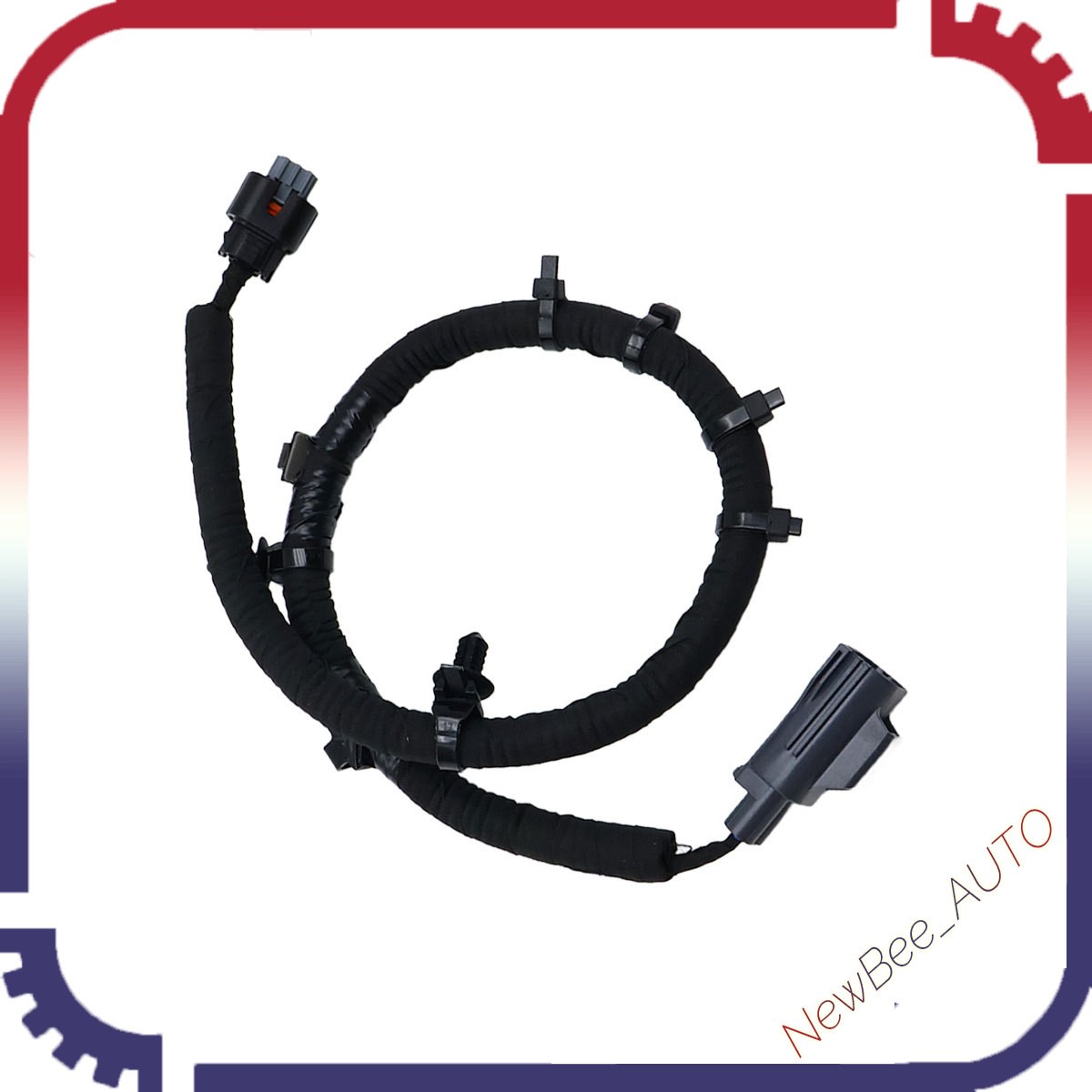 For 15-24 Ford Edge LEFT Rear Parking Brake Jumper Wiring Harness
