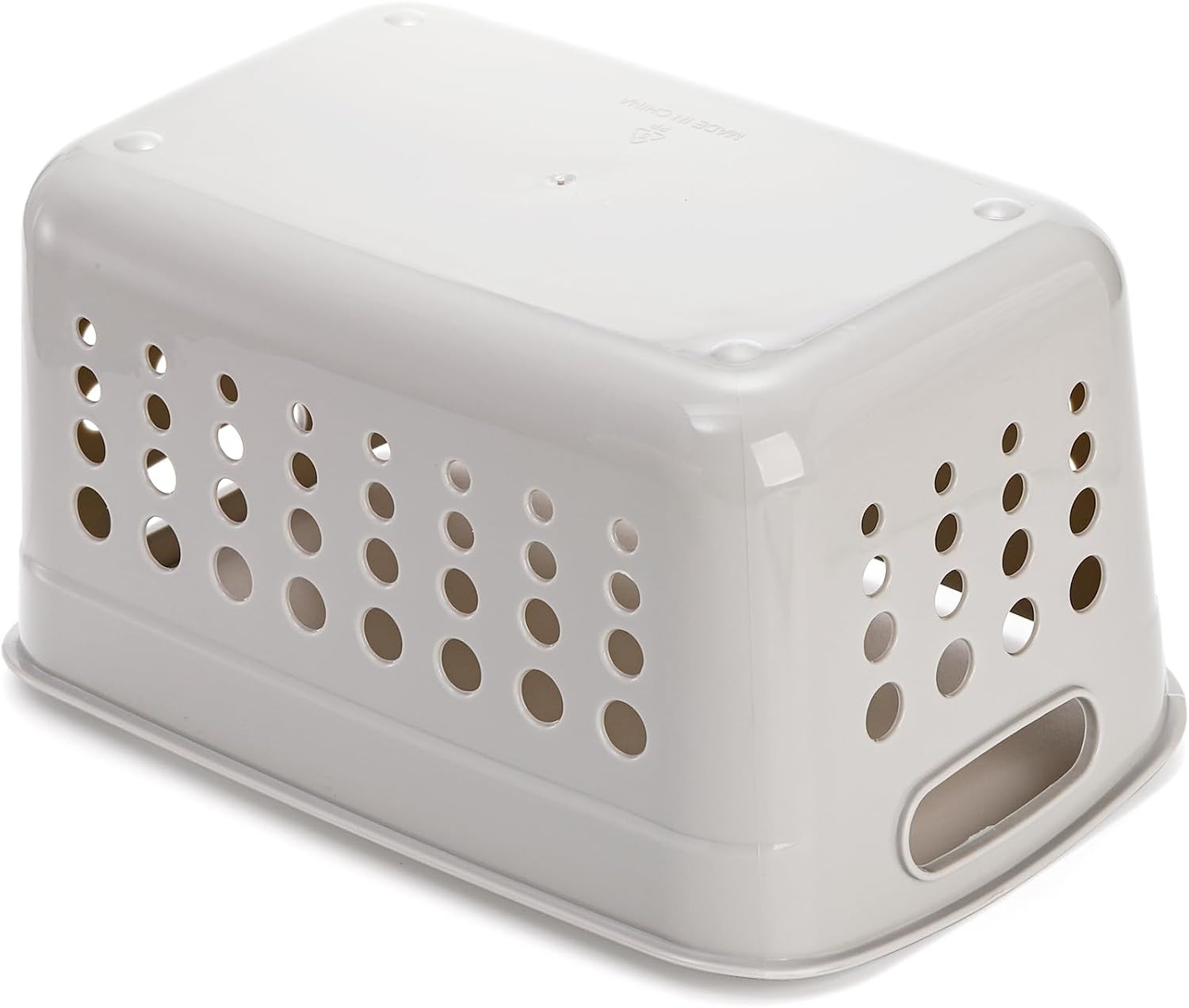 9-Pack Small Plastic Storage Baskets with Handles for Home Organization