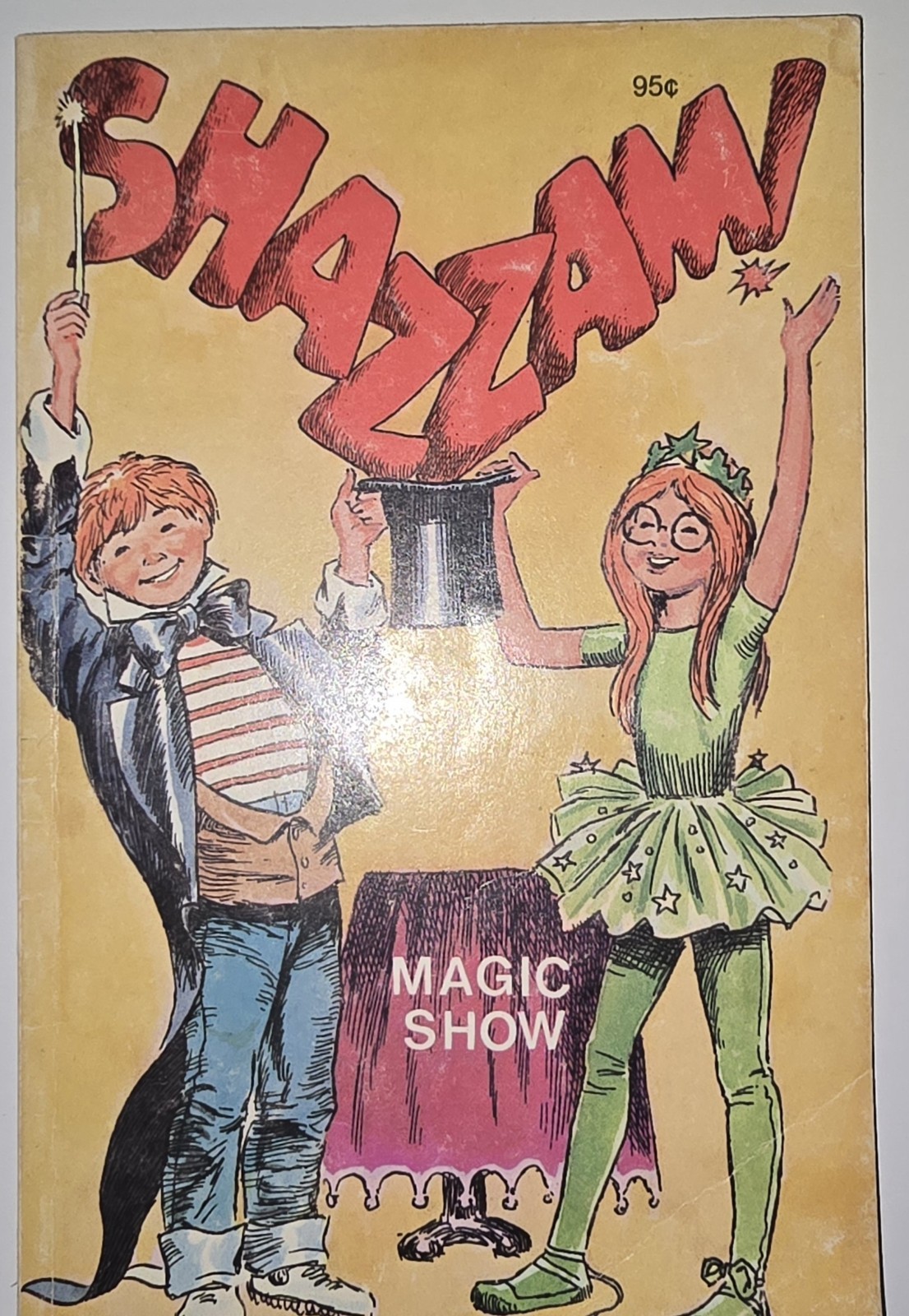 Shazzam! Magic Show by Gyles Brandeth Nutmeg Press 1978 Learn 35 Magic Tricks