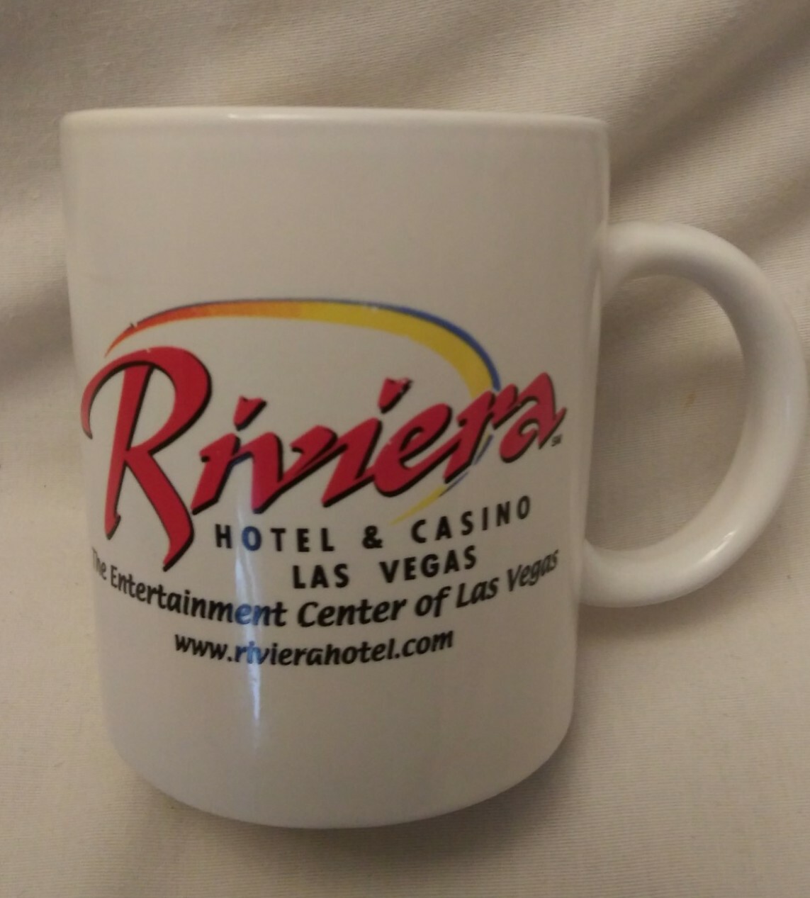 Riviera Casino Mug Cup Comedy Club Not a Dry Eye in the House Beyond Relief