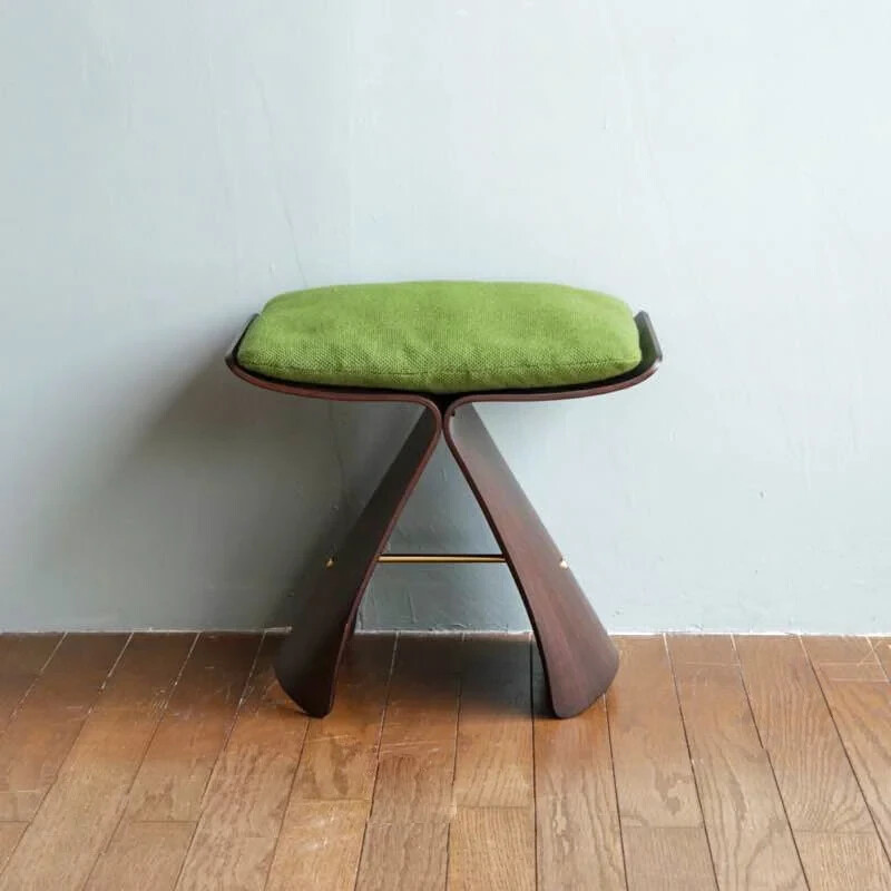 Sori Yanagi Cushion Green color for Butterfly Stool Tendo Mokko Cushion Only