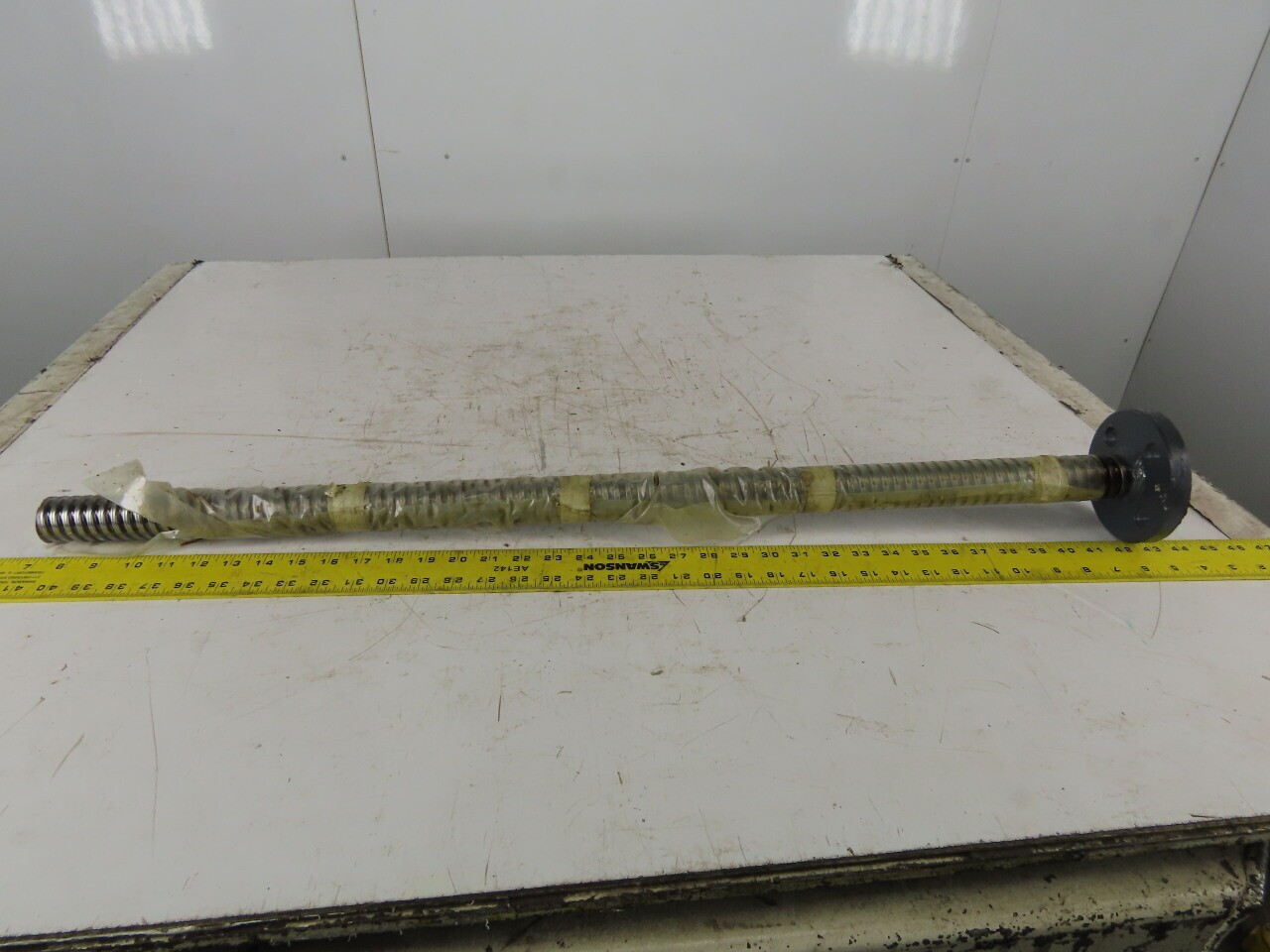 1-1/2" OD Jack Screw Flange Plate Mount 3 Turns Per Inch 35" Tall