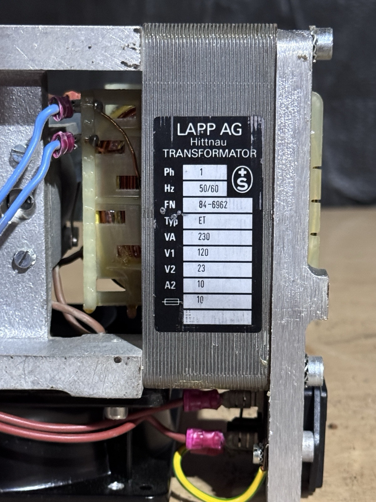 LAPP 84-6962 AG Hittnau transformer