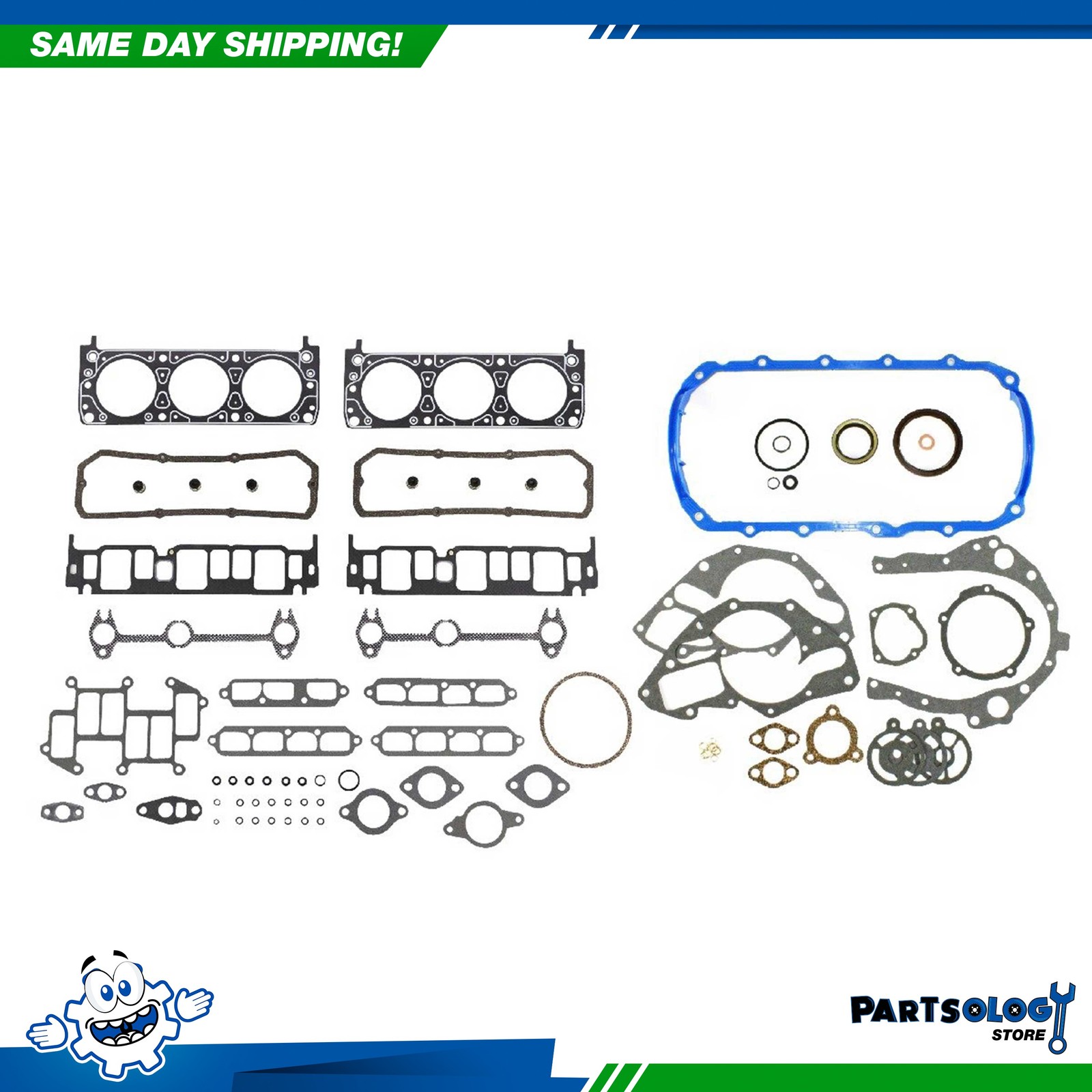 DNJ FGK3114 Full Gasket Set For 85-93 Chevrolet GMC Isuzu Pontiac 2.8L OHV