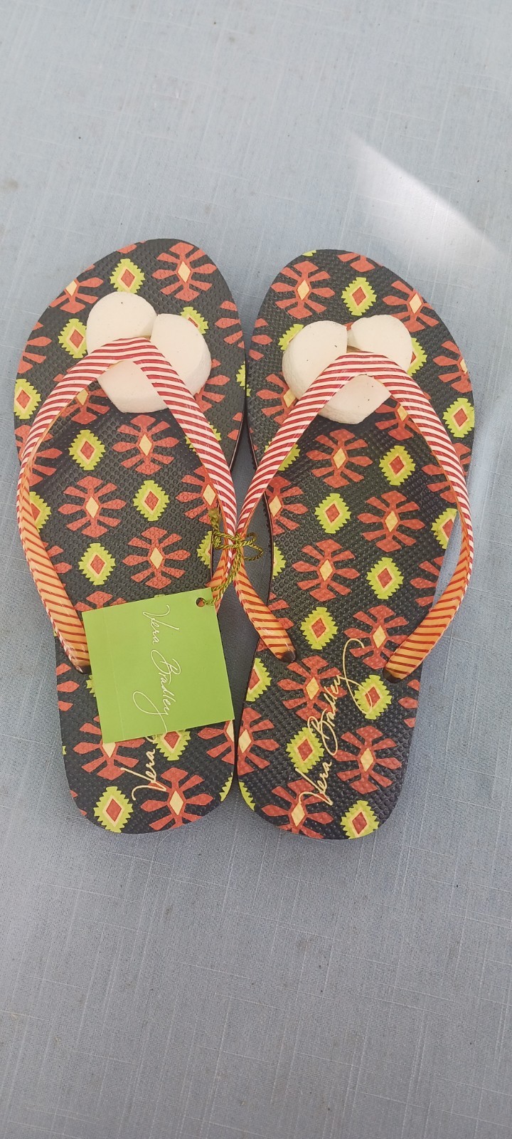 Vera Bradley Flip Flop Sandals. New