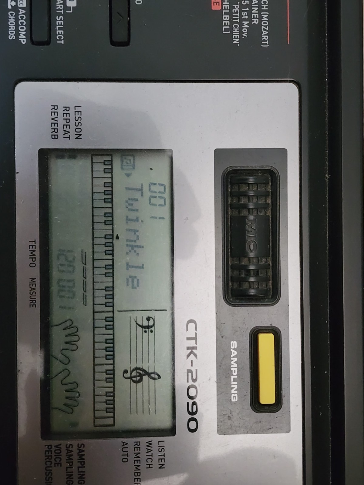 Casio CTK-2090 Digital Electronic Keyboard 61 Keys