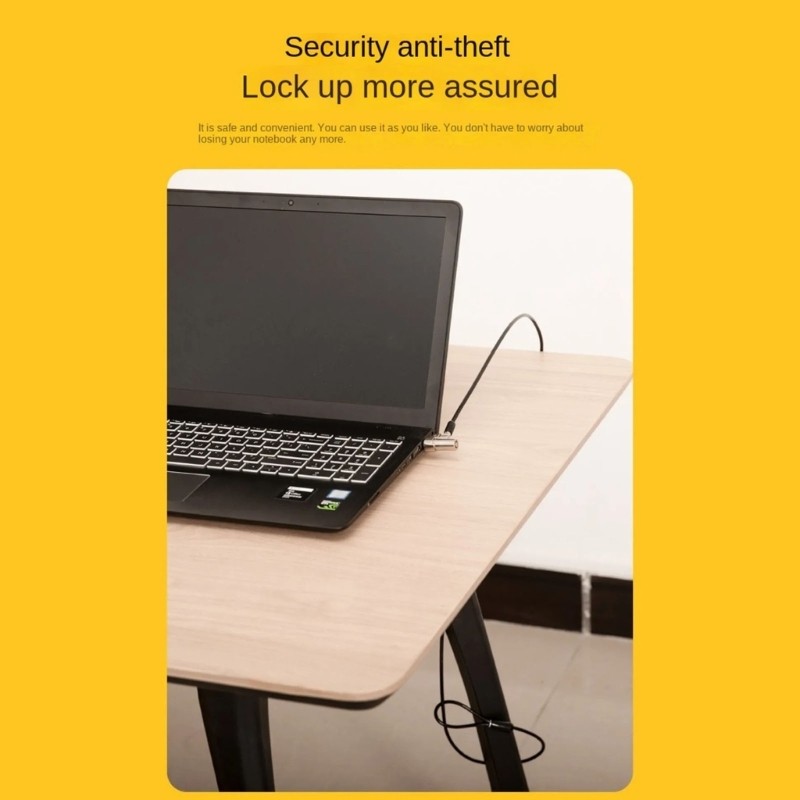 Laptop Lock Combination Computer Lock Security Lock Universal Laptop Cable Lock