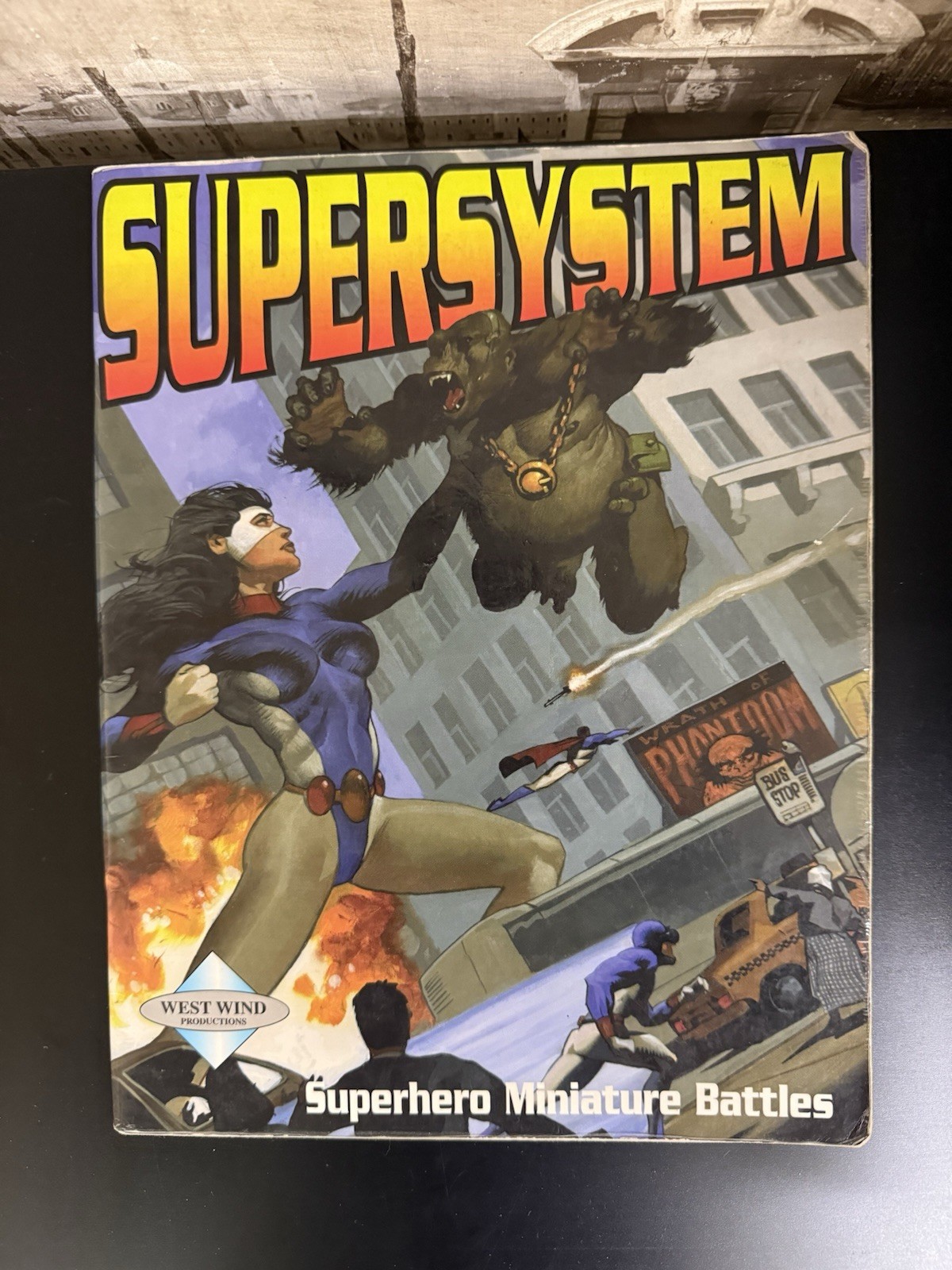 SuperSystem Superhero Miniature Battles West Wind Productions-fair Codition