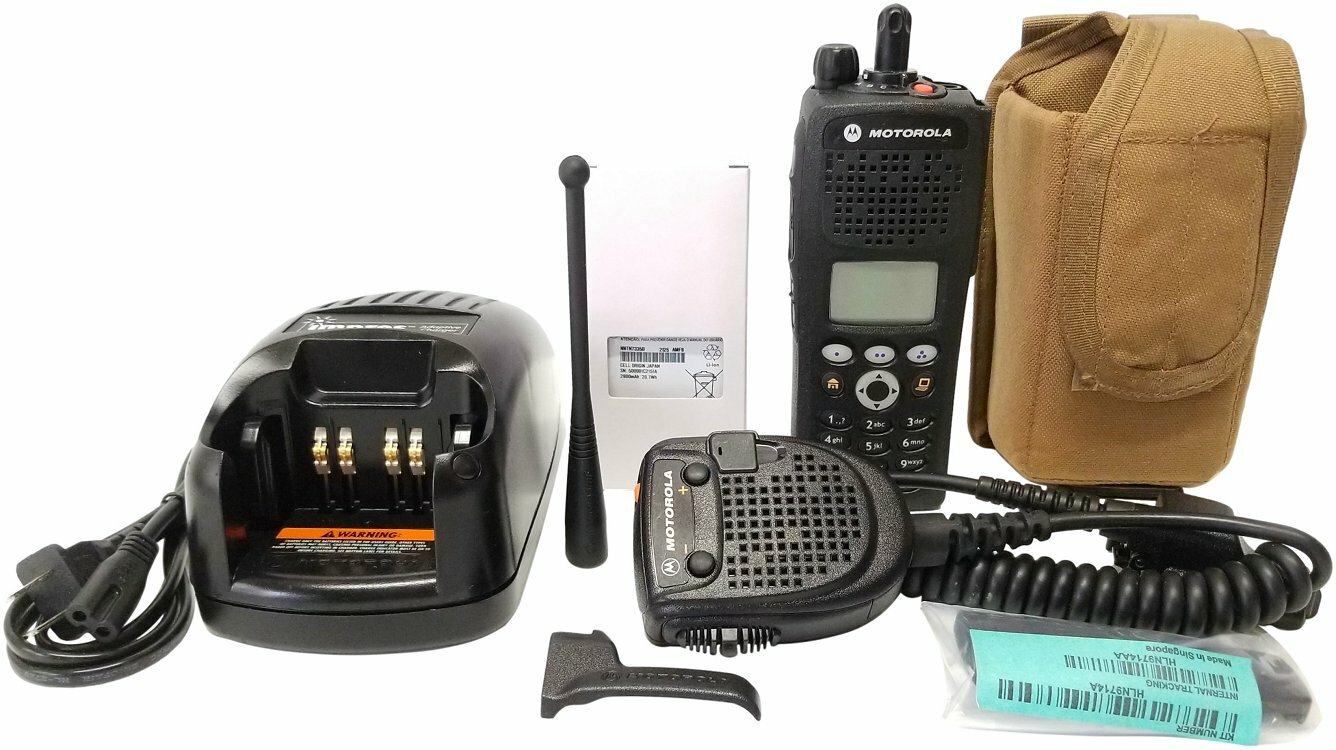 Motorola XTS2500 UHF Covert Military Two Way Radio 380-470 MHz P25 AES FPP