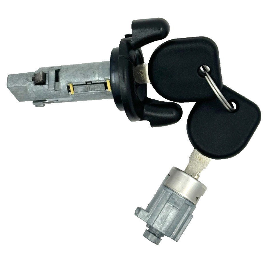 NEW BUICK LESABRE IGNITION +DOOR LOCK CYLINDER SWITCH W/ 2 CHIPPED PK3 KEYS