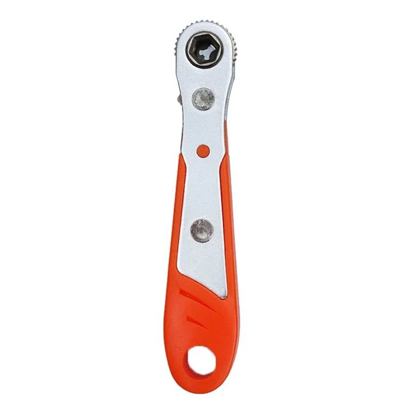 Ratcheting Right Angle Screwdriver Hex Drive 90 Degree Offset + 10pc Bits Set!