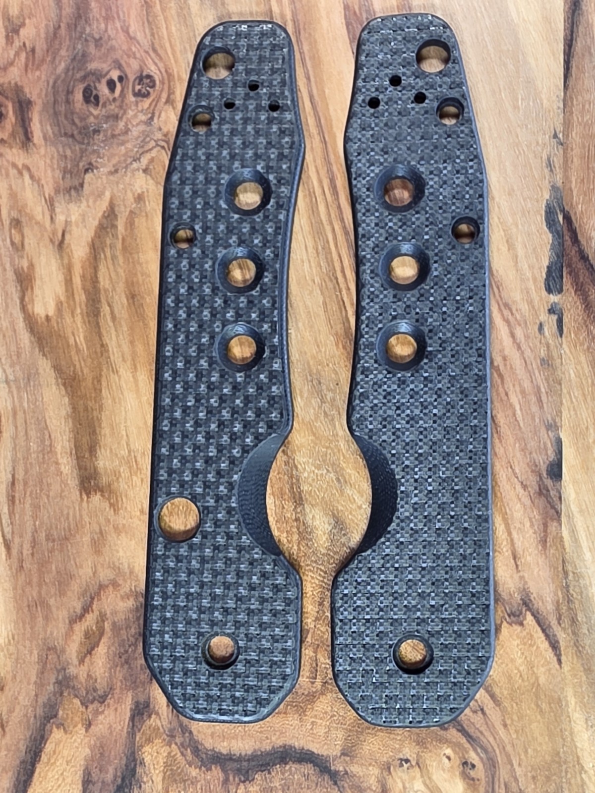 Spyderco Smock OEM Carbon Fiber Scales - Original Scales