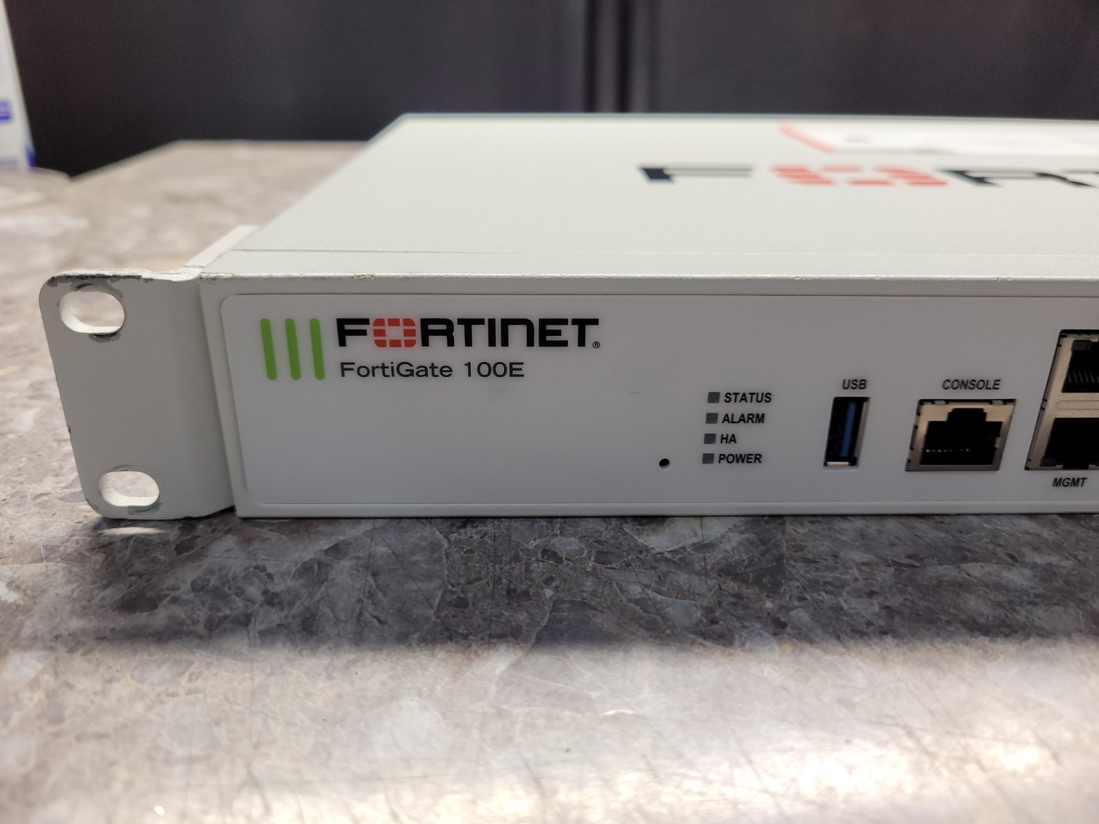 Fortinet FortiGate 100E Firewall (No Licensing) Includes Power Cable
