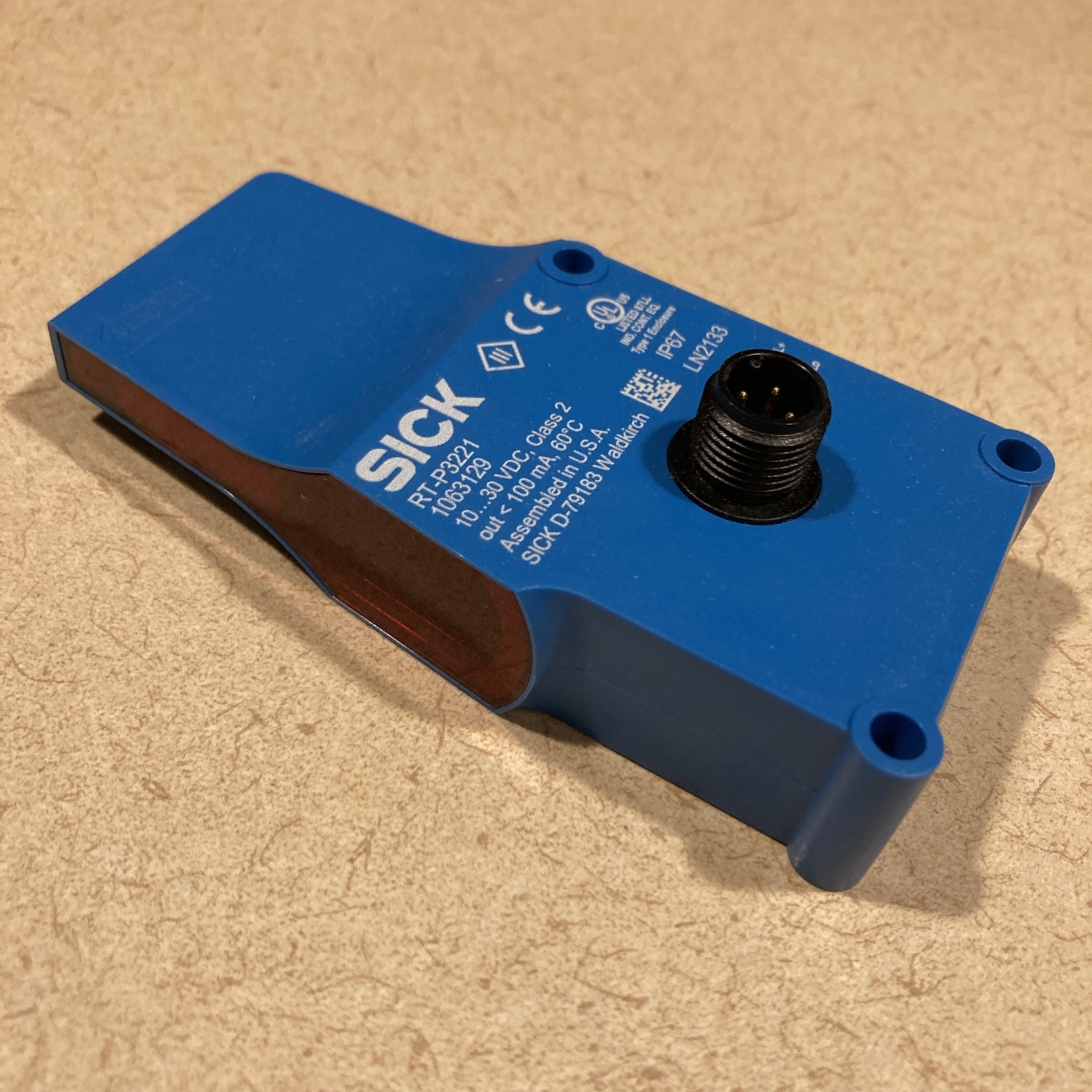 SICK RT-P3221 PN 1063129 Proximity Photo Sensor, DEMATIC 0515000305 NEW OPEN BOX